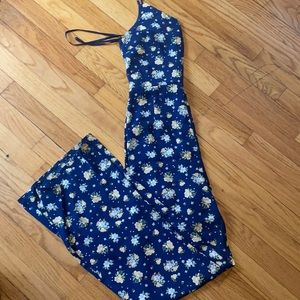 Floral jumpsuit